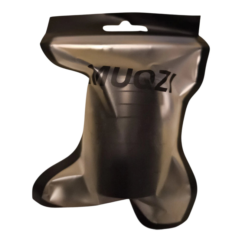 Headset spacer kit sealed in its foil retail pouch